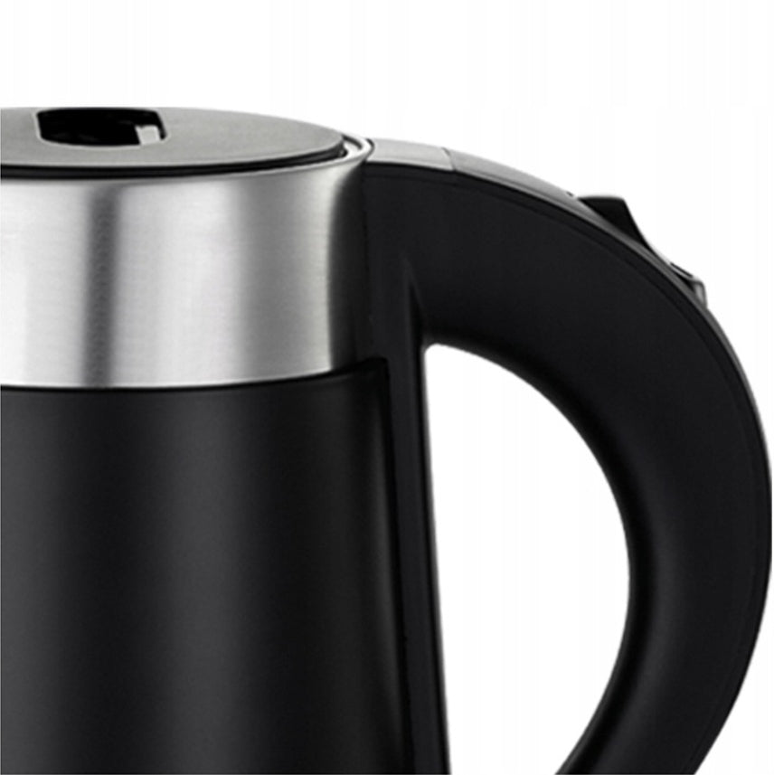 TRAVEL ELECTRIC KETTLE QUIET SMALL 900W 0,8L Dominant color black