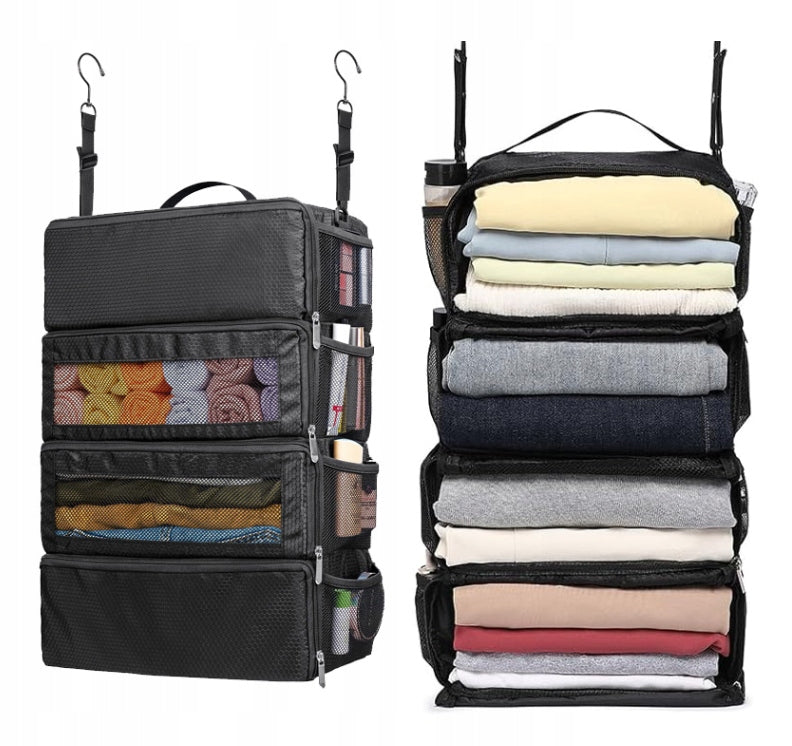 TRAVEL HANGING OGRANIZER BAG 60x23x37cm GREY EAN (GTIN) 5904119639647