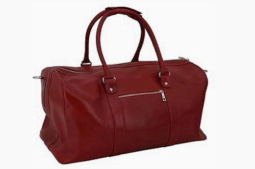 TRAVEL LEATHER HANDMADE WEEKEND TRAVEL BAG FOR METAL TRIP