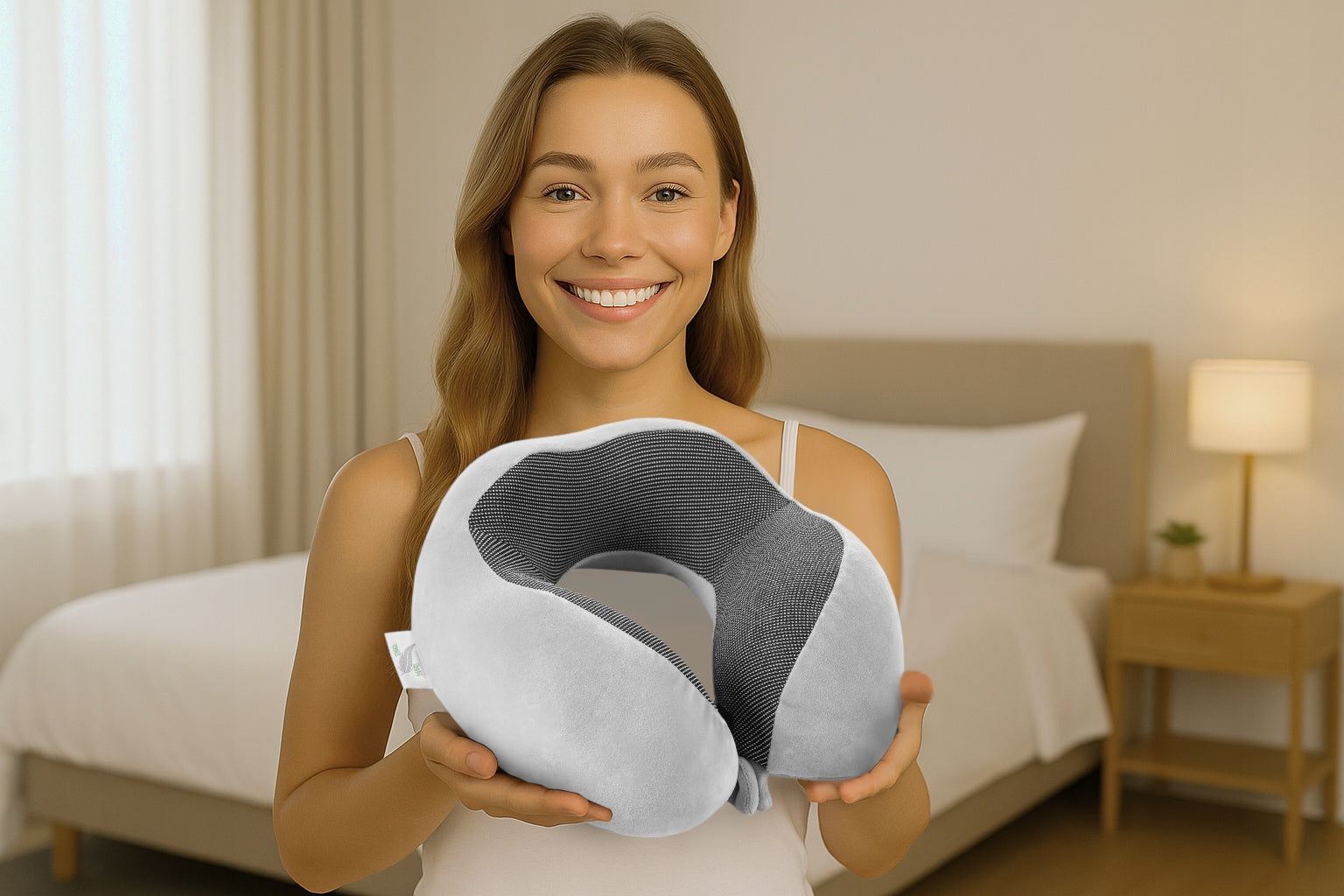 TRAVEL PILLOW TRAVEL NECK HEADREST FOR CAR MEMORY Packaging status original