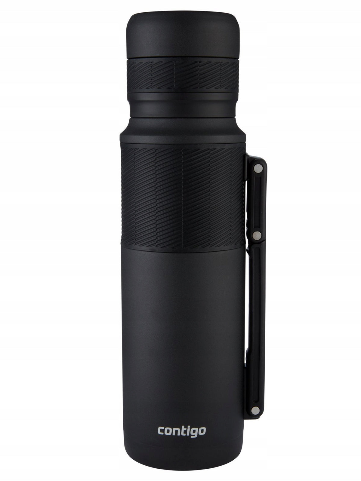 TRAVEL THERMOS CONTIGO MATTE BLACK 1200ML Packaging status original
