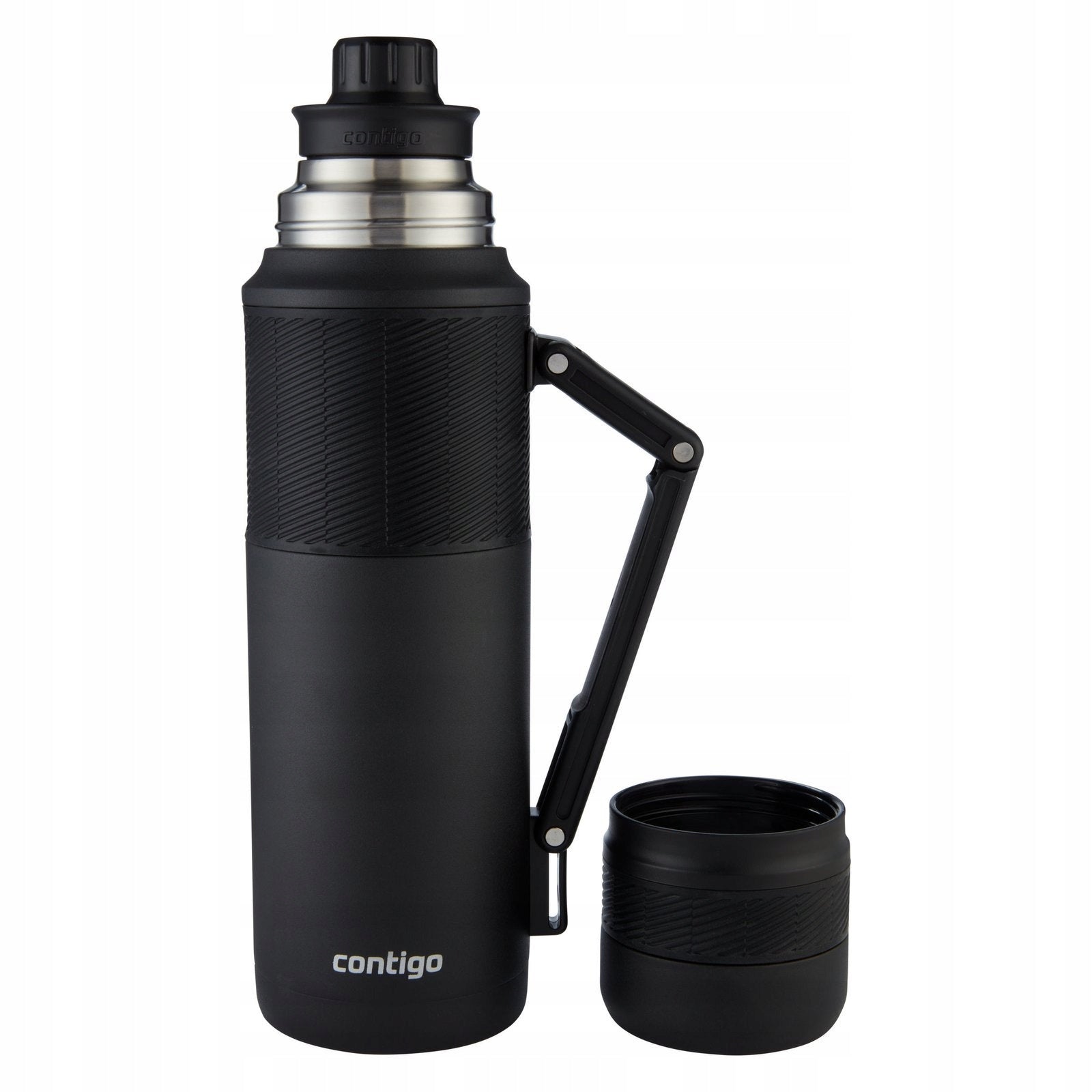 TRAVEL THERMOS CONTIGO MATTE BLACK 1200ML