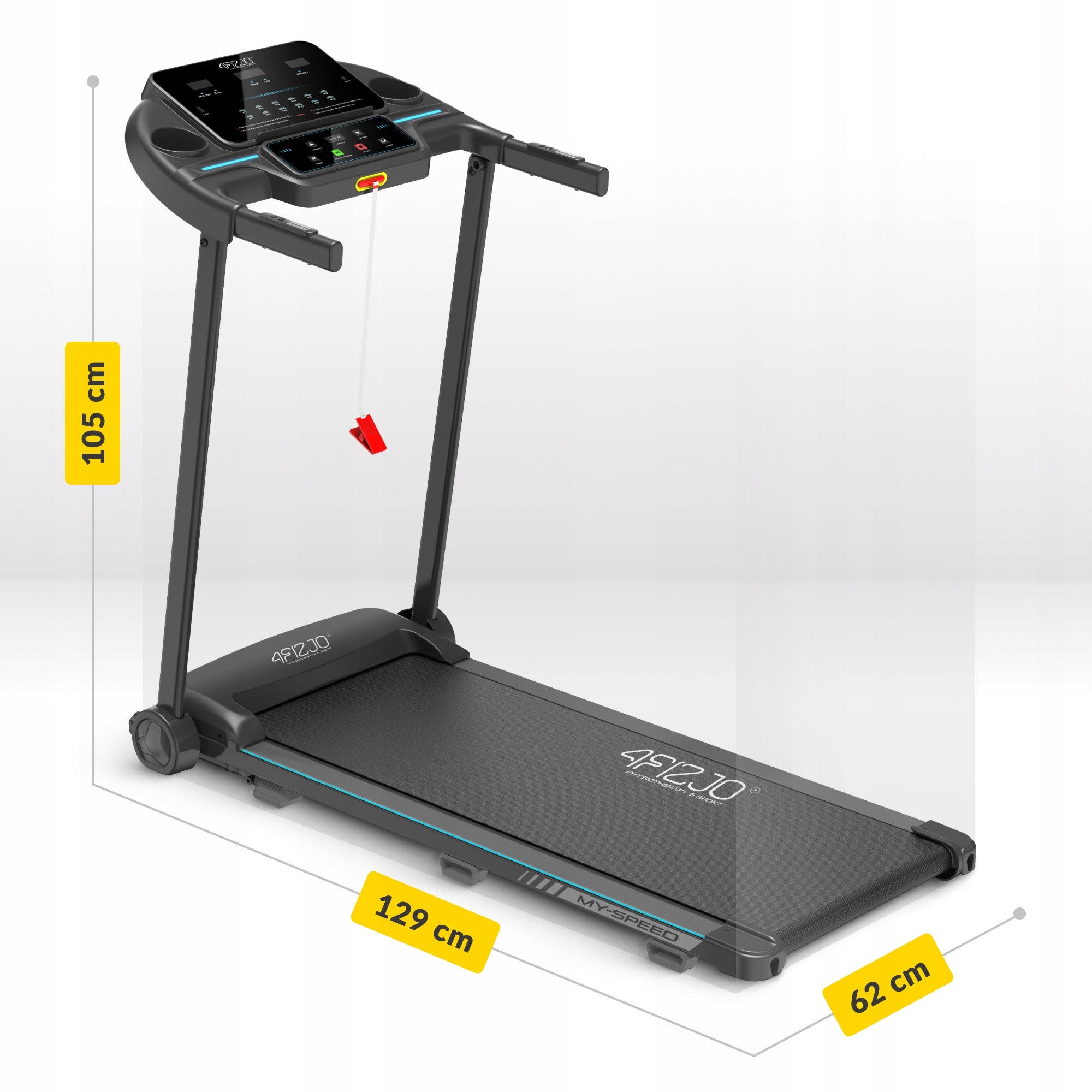 TREADMILL ELECTRIC HOME TRAINING CUSHIONING TILT ADJUSTMENT Maximum user weight 90 kg
