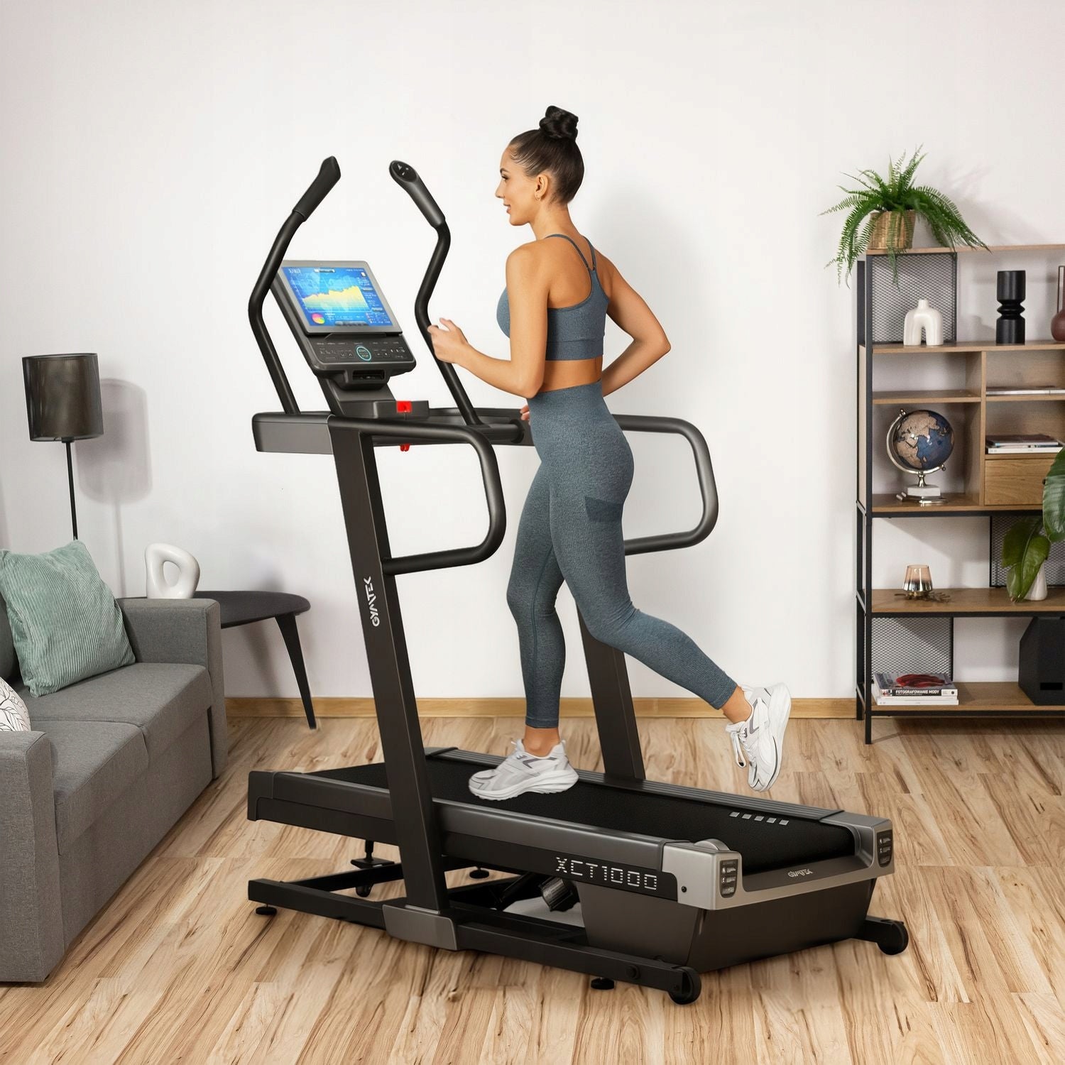 TREADMILL HOME ELECTRIC ANGLE OF INCLINATION FOR WALKING CLIMBING GYMTEK Brand Gymtek