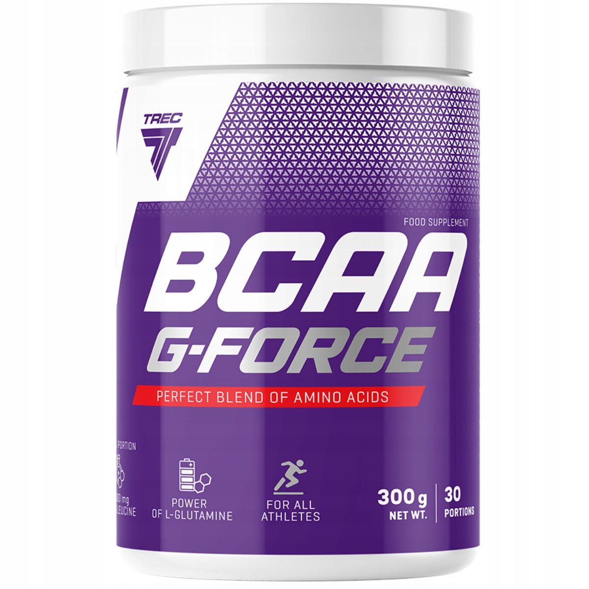 TREC BCAA G-FORCE 600g GLUTAMINE REGENERATION | Orange Expiration date at least six months from the date of purchase