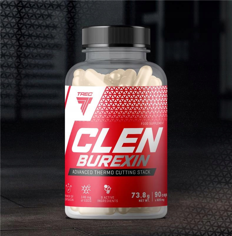 TREC CLENBUREXIN 90 kaps WEIGHT REDUCTION EFFECTIVE SLIMMING THERMOGENICS EAN (GTIN) 5901828344305