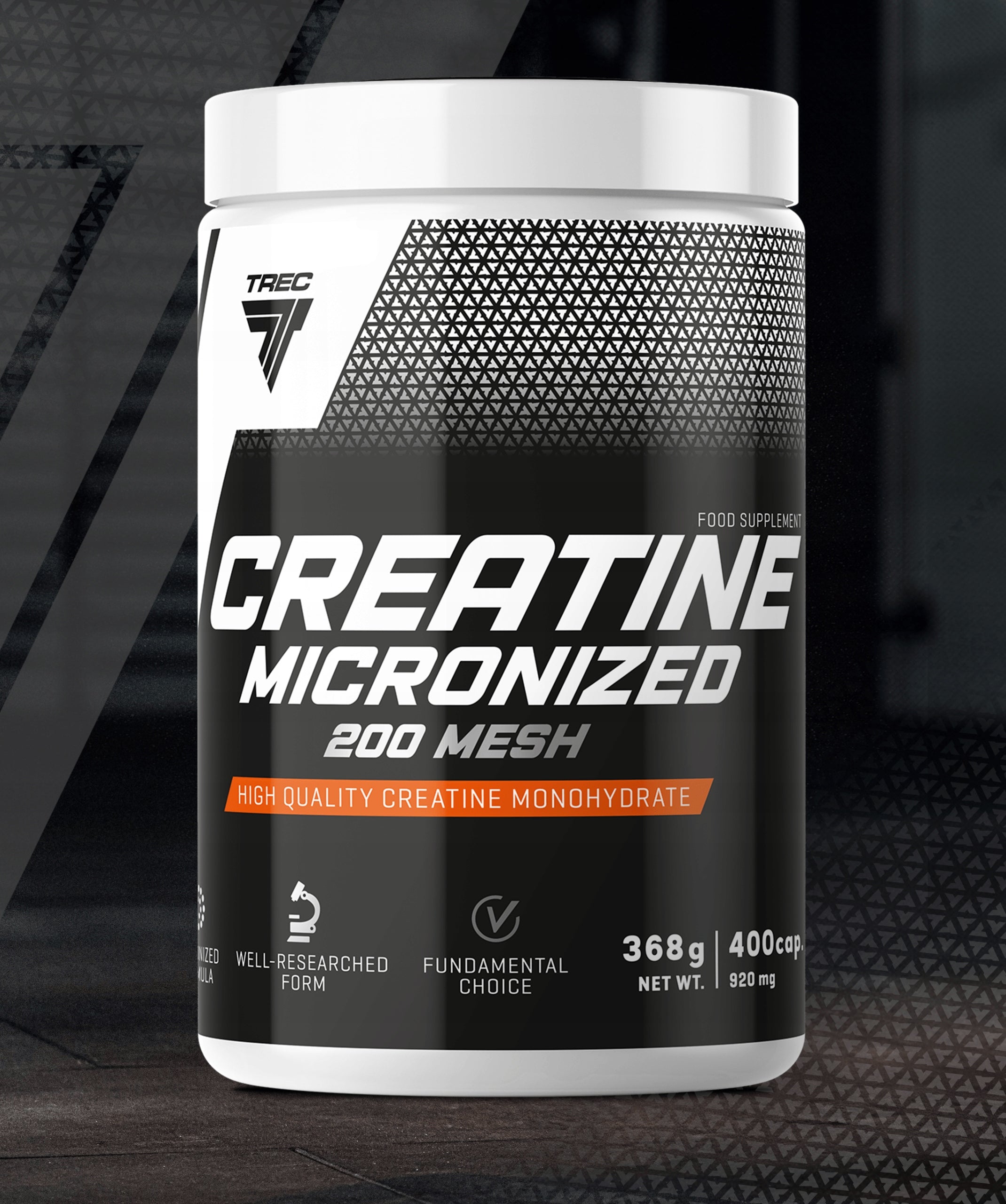 TREC CREATINE 200mesh 133 servings Creatine 400 kaps monohydrate capsules EAN (GTIN) 5902114018160