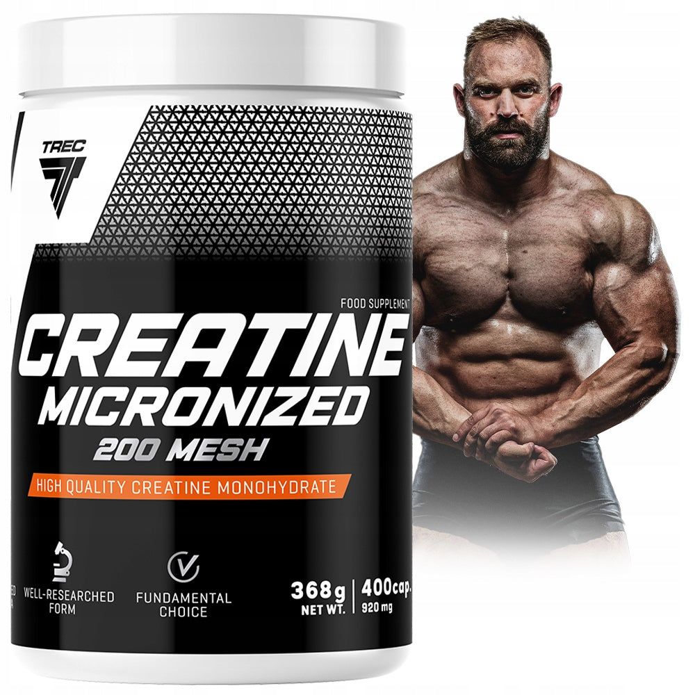 TREC CREATINE 200mesh 133 servings Creatine 400 kaps monohydrate capsules