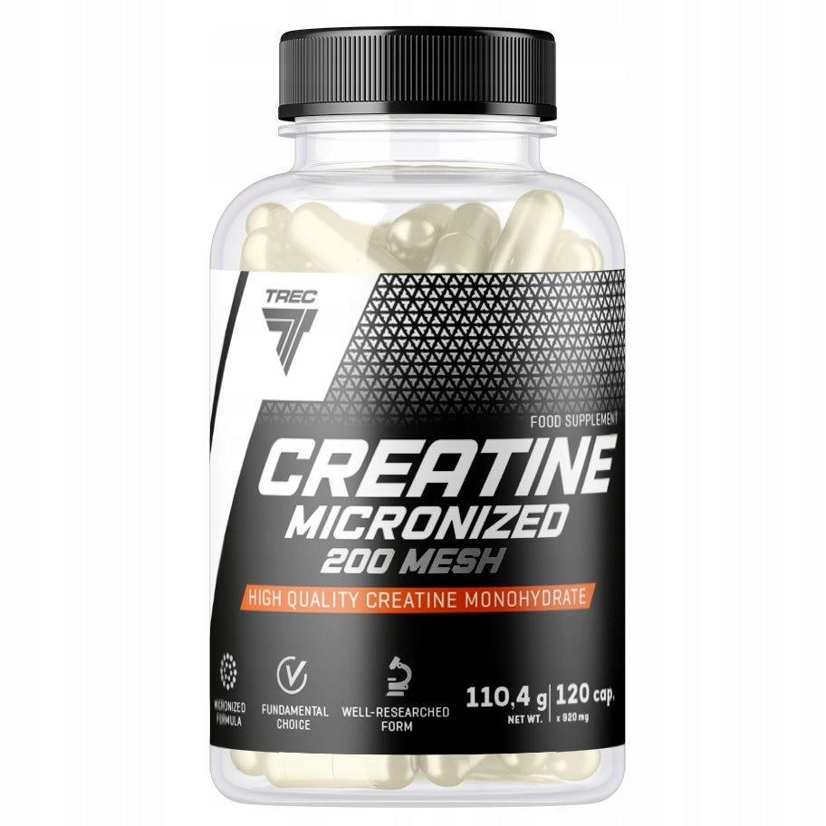 TREC CREATINE MICRONIZED 2x120caps CREATINE MONO Expiration date at least six months from the date of purchase