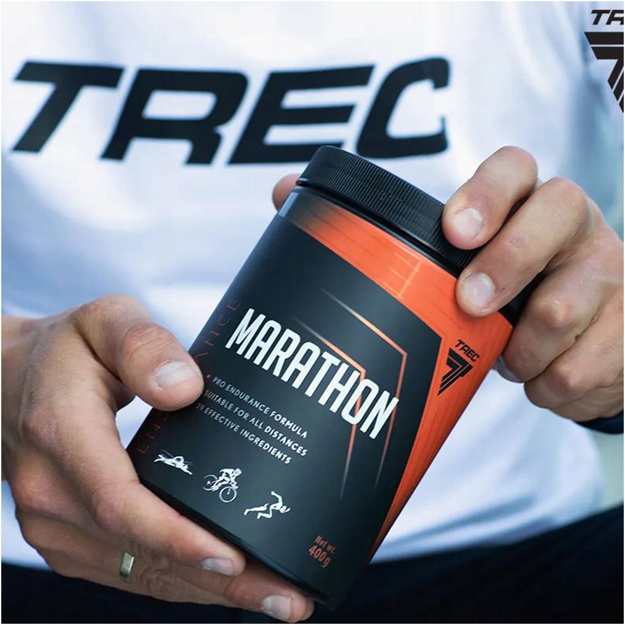 TREC Endurance MARATHON 400g PRE-WORKOUT ENDURANCE BCAA CAFFEINE EAN (GTIN) 5902114019624