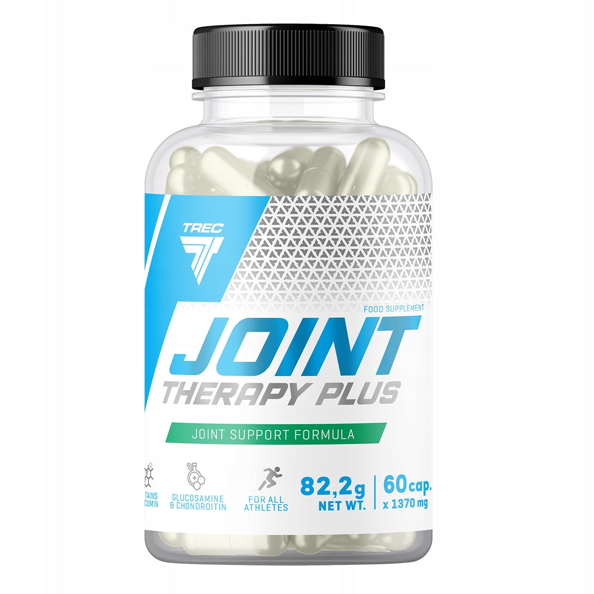 TREC JOINT THERAPY PLUS 60 tablets HEALTHY JOINTS INJURY Manufacturer code TRC/JTHEPL/60/KAP/