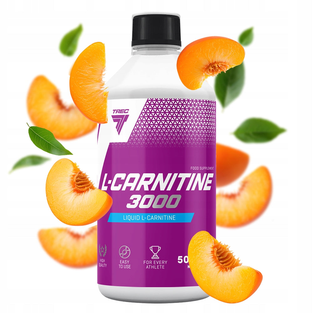 TREC L-CARNITINE 3000 500 ml Apricot L-CARNITINE LIQUID FOR SLIMMING