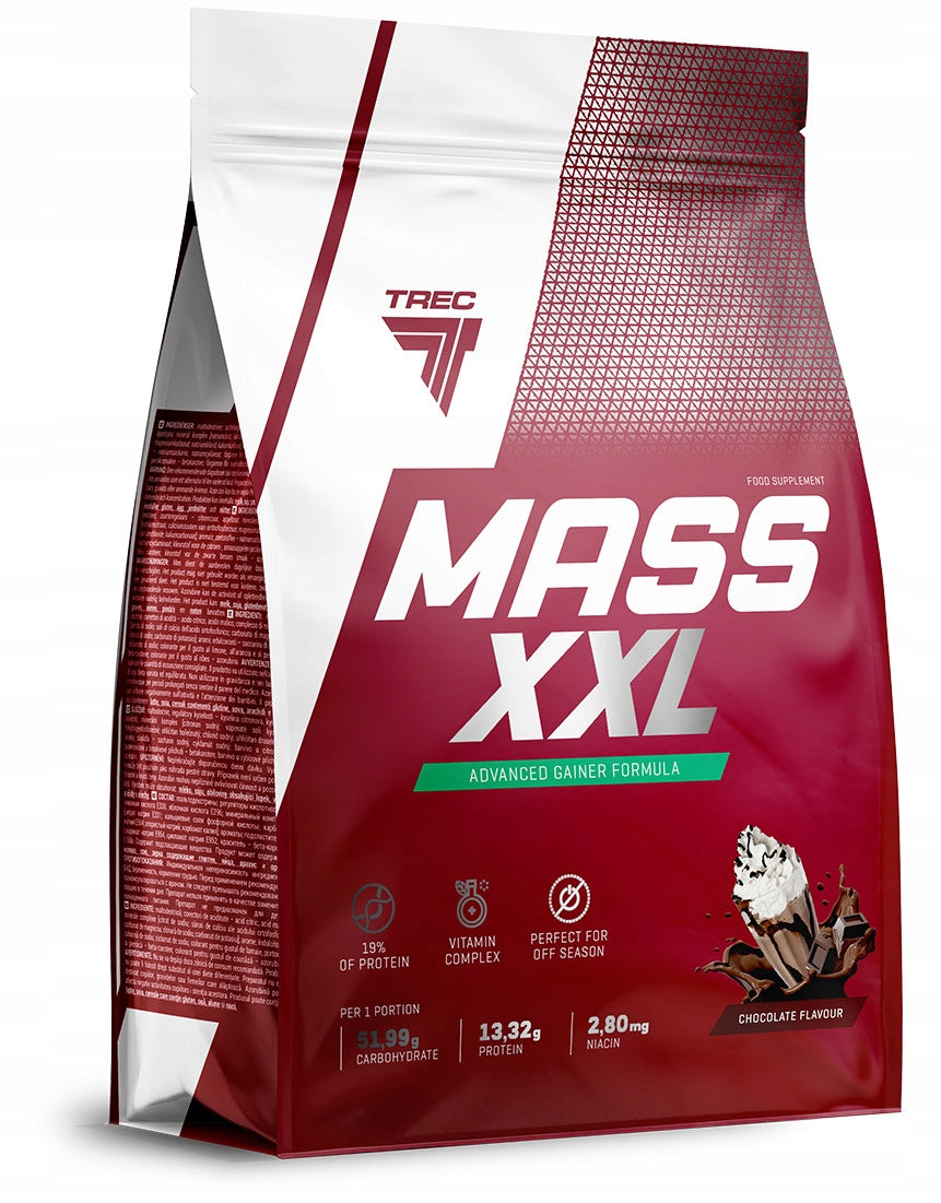 TREC MASS XXL 4800g | Conditioner for Mass | Protein Mass | Chocolate