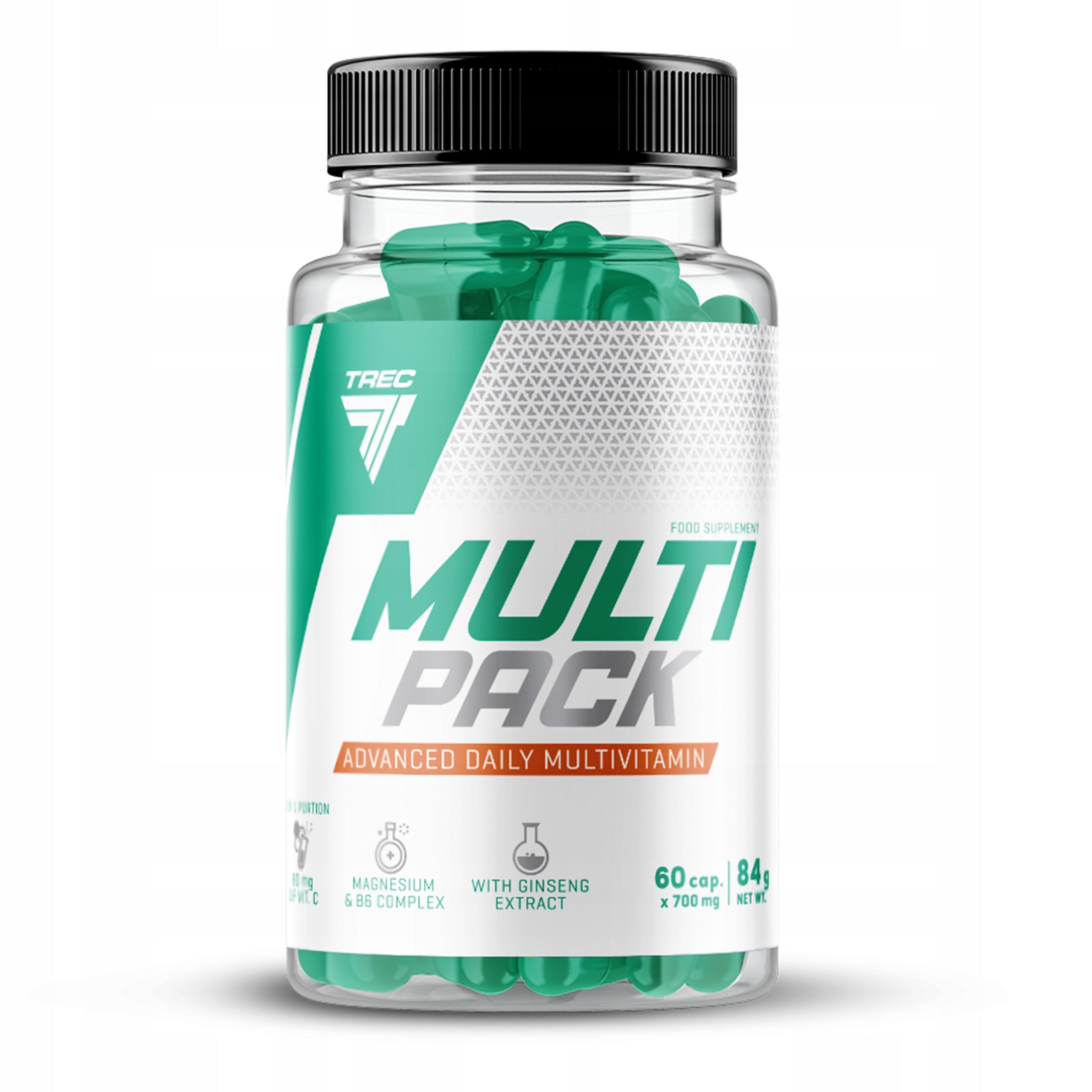 TREC MULTIPACK 60 ABSORBABLE VITAMINS AND MINERALS Brand Trec Nutrition
