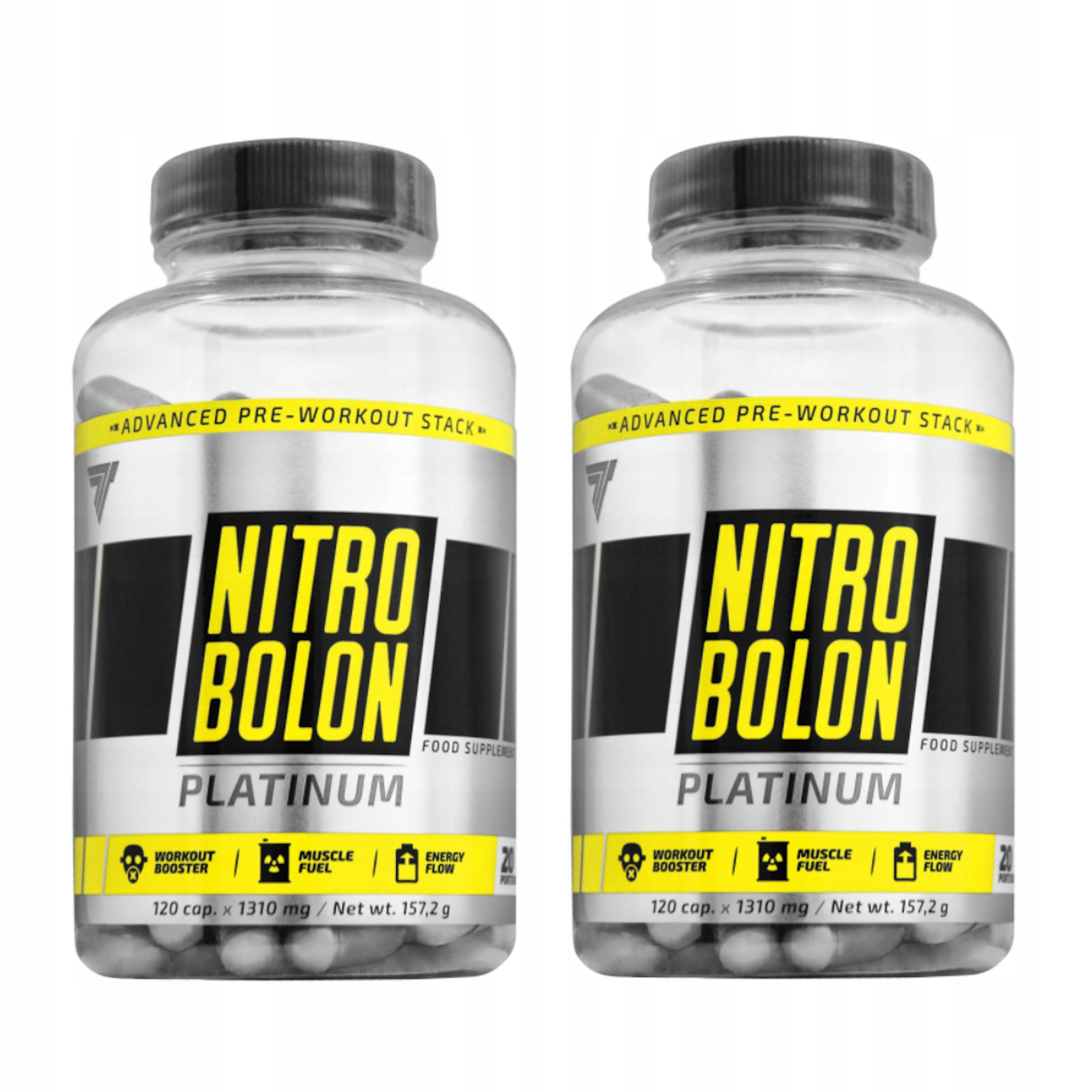 TREC NITROBOLON PLATINUM 240 CAP AAKG CREATINE CITRULLINE BOOSTER STRENGTH POWER