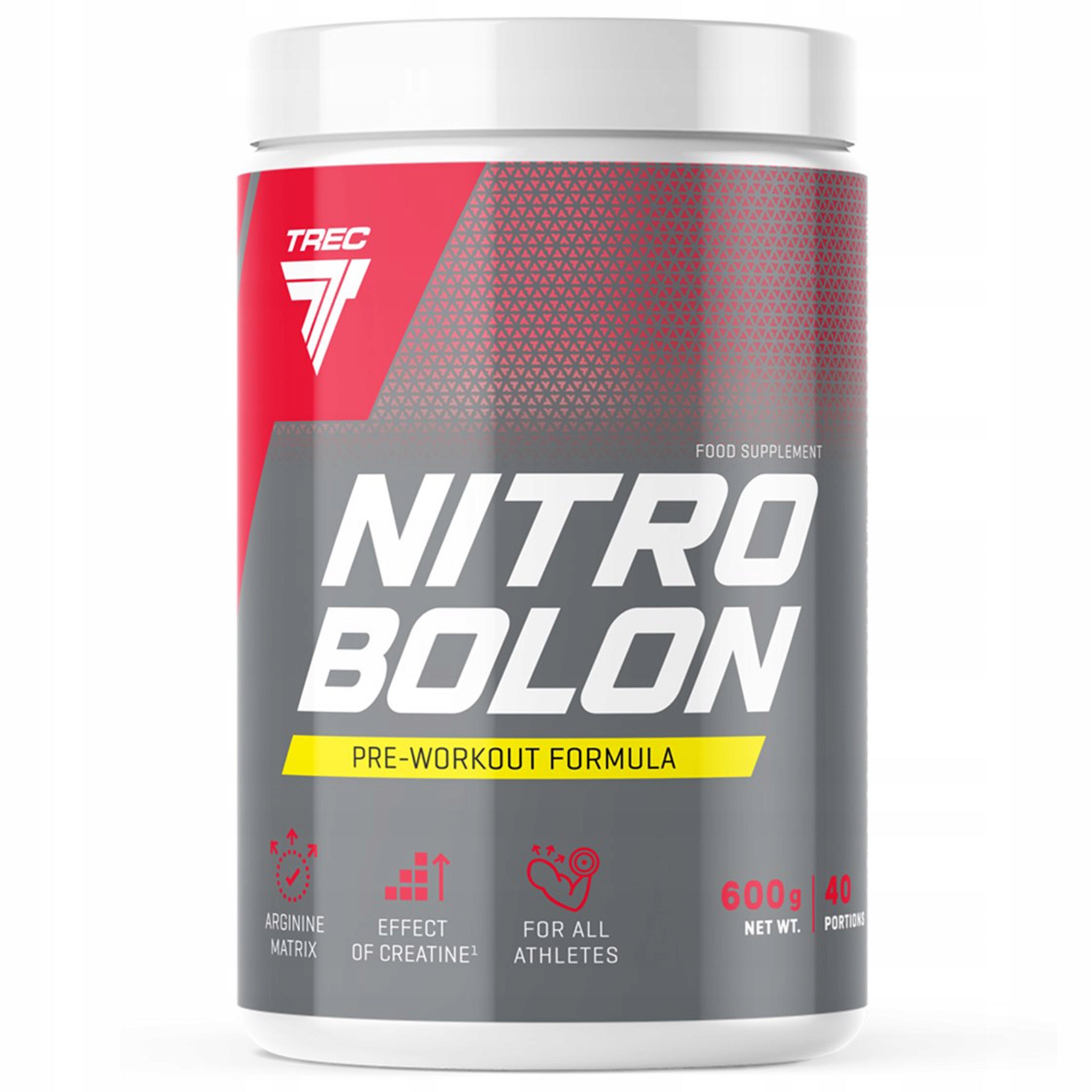 TREC NITROBOLONE 600G CITRULLINE AAKG CREATINE PUMP PRE-WORKOUT FRUIT EAN (GTIN) 5902114018269