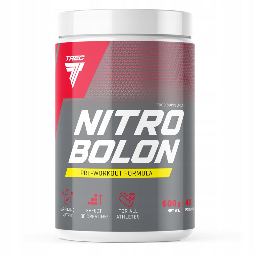 TREC NITROBOLONE 600G CITRULLINE AAKG CREATINE PUMP PRE-WORKOUT ORANGE EAN (GTIN) 5902114018252
