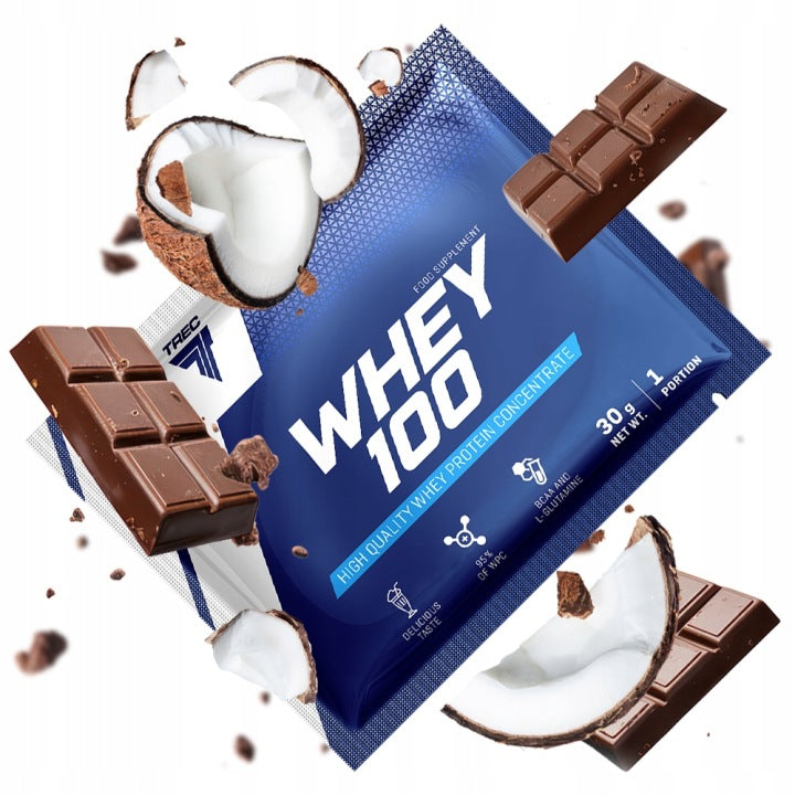 TREC PROTEIN SUPPLEMENT Whey 100 Premium Protein 30G Whey Protein WPC
