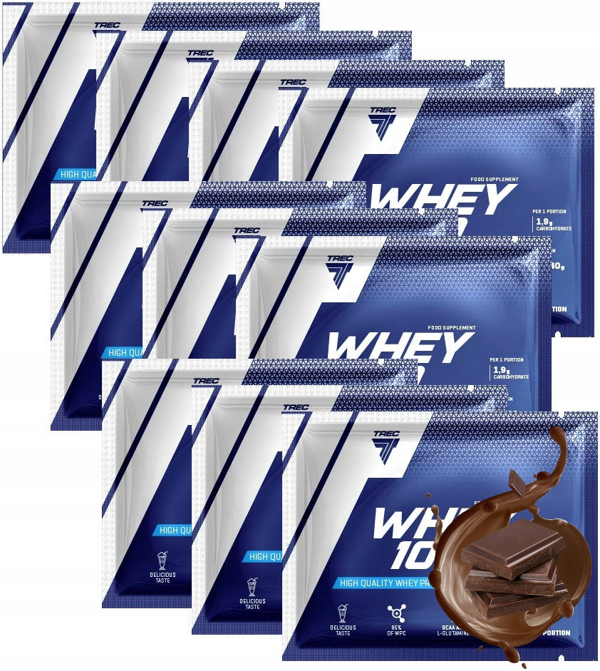 TREC PROTEIN SUPPLEMENT Whey 100 Premium Protein Whey Protein WPC 10x30g
