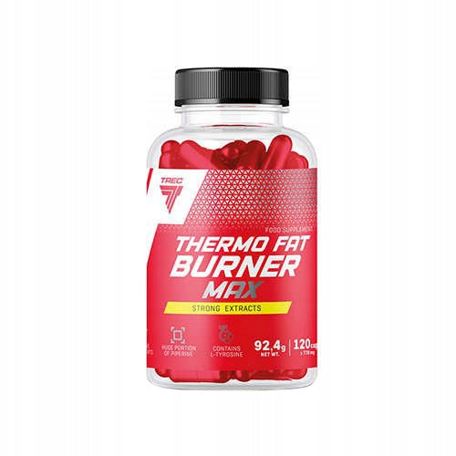 TREC THERMO FAT BURNER 120 k AMAZING FAT BURNER GUARANA CARNITINE Manufacturer code Fat Burner spalacz tłuszczu z brzucha max