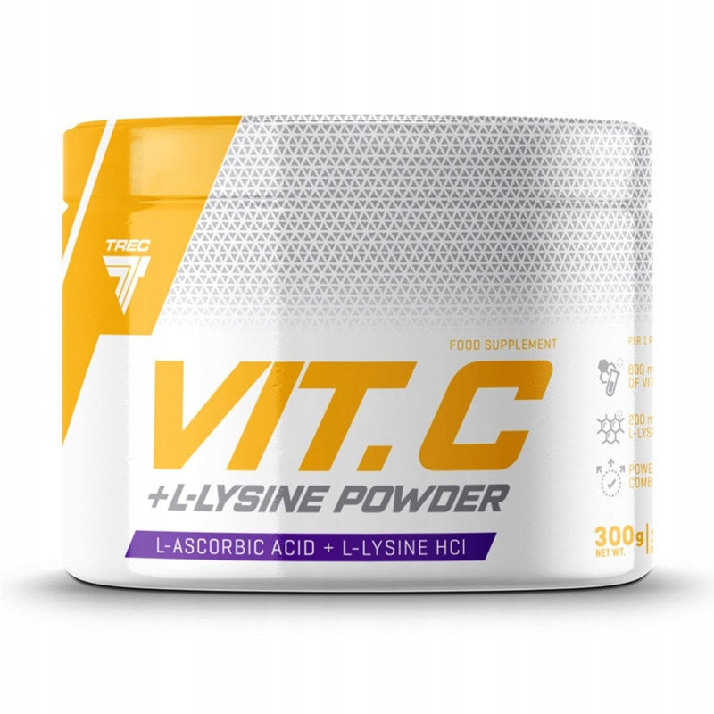 TREC VIT C + L-LYSINE 300G IMMUNITY HEALTH Vitamin C 800mg in 1g L-lysine EAN (GTIN) 5902114017552