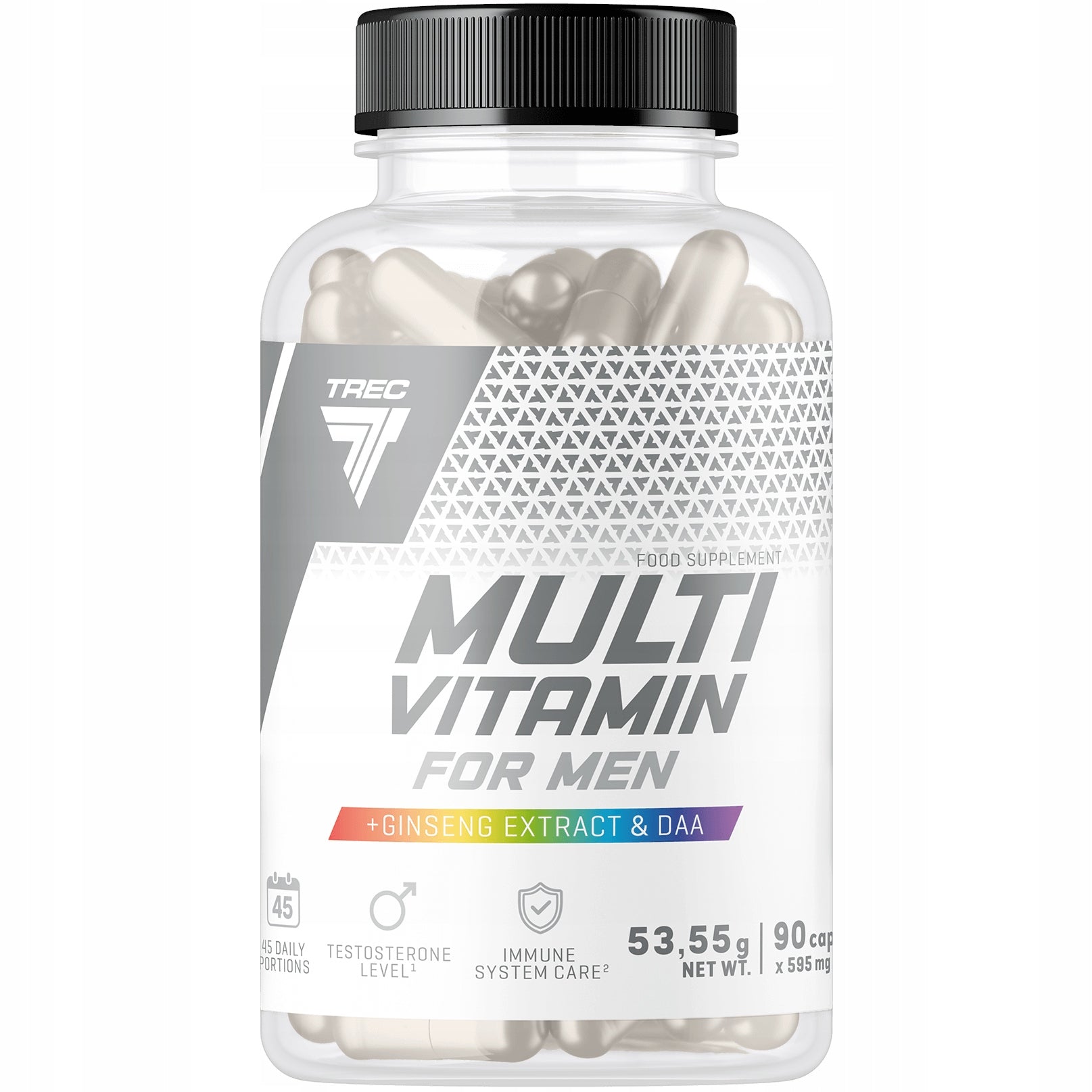 TREC Vitality MULTIVITAMIN FOR MEN 90 kap Vitamin Complex for Men