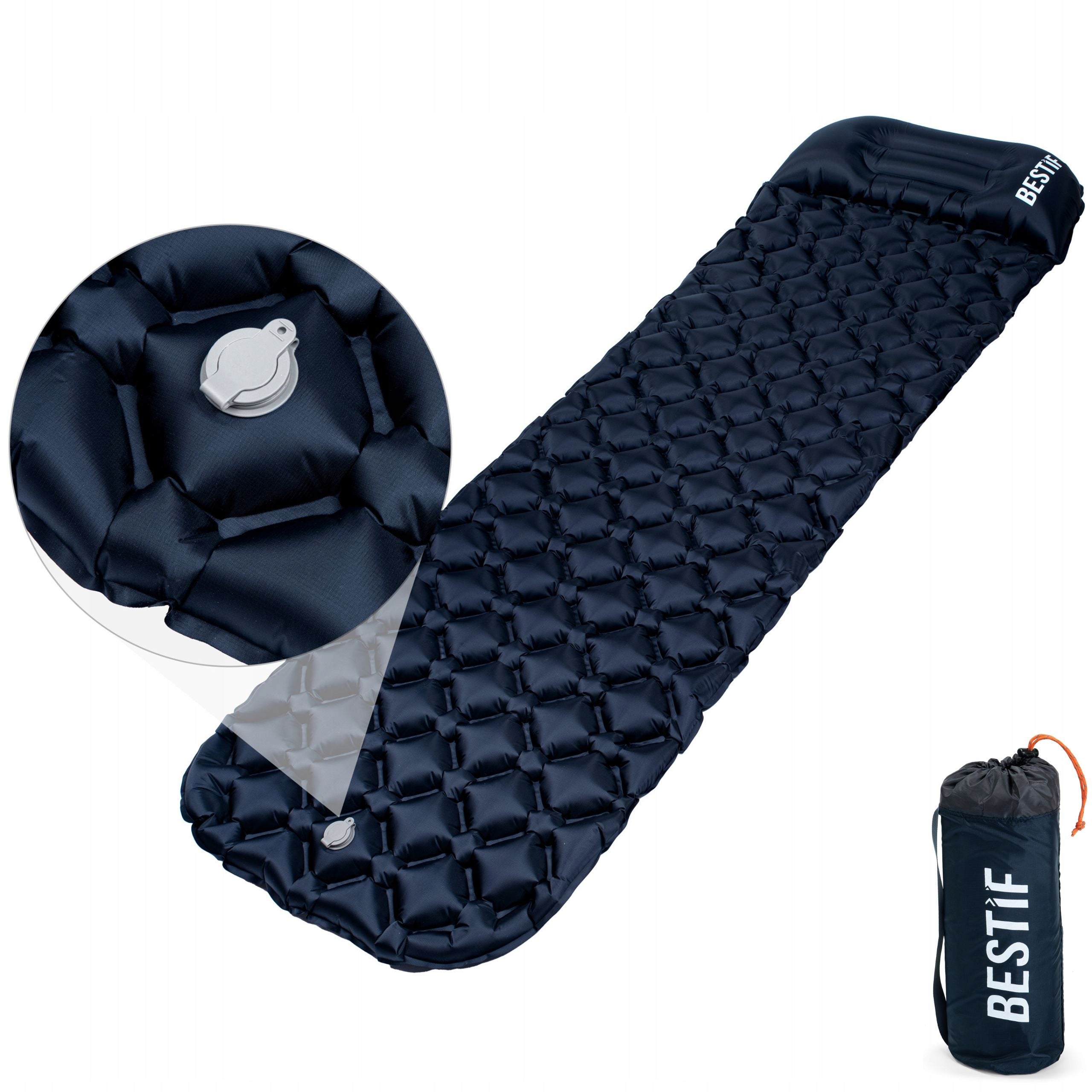 TREKKING HIKING MATTRESS BESTIF INFLATABLE MAT ULTRALIGHT COVER