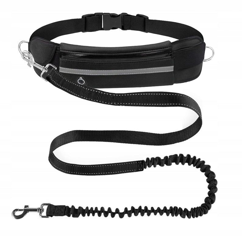 TREKKING HIP BELT, BAG FOR RUNNING WITH A DOG, LEASH WITH SHOCK ABSORBER Manufacturer code SM-PGHpdb