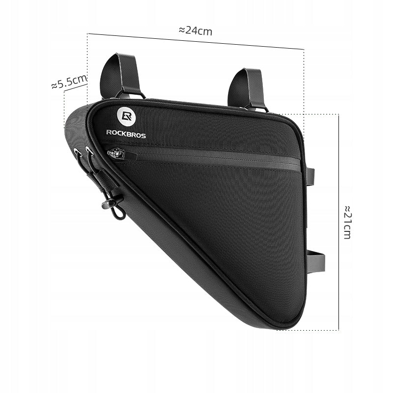 TRIANGULAR BICYCLE POUCH FOR FRAME BAG ROCKBROS Brand Rockbros