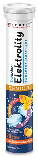 TRIBIOLAC SENIOR ELECTROLYTES HAWTHORN DEHYDRATION 20 Manufacturer code 5902768480597