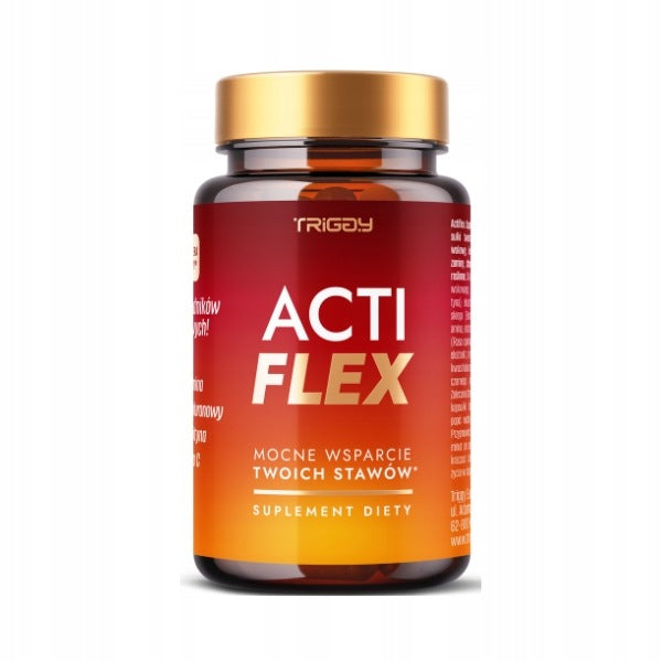 TRIGGY ACTI-FLEX BEEF COLLAGEN, HYALURONIC ACID, GLUCOSAMINE 60 KAPS.
