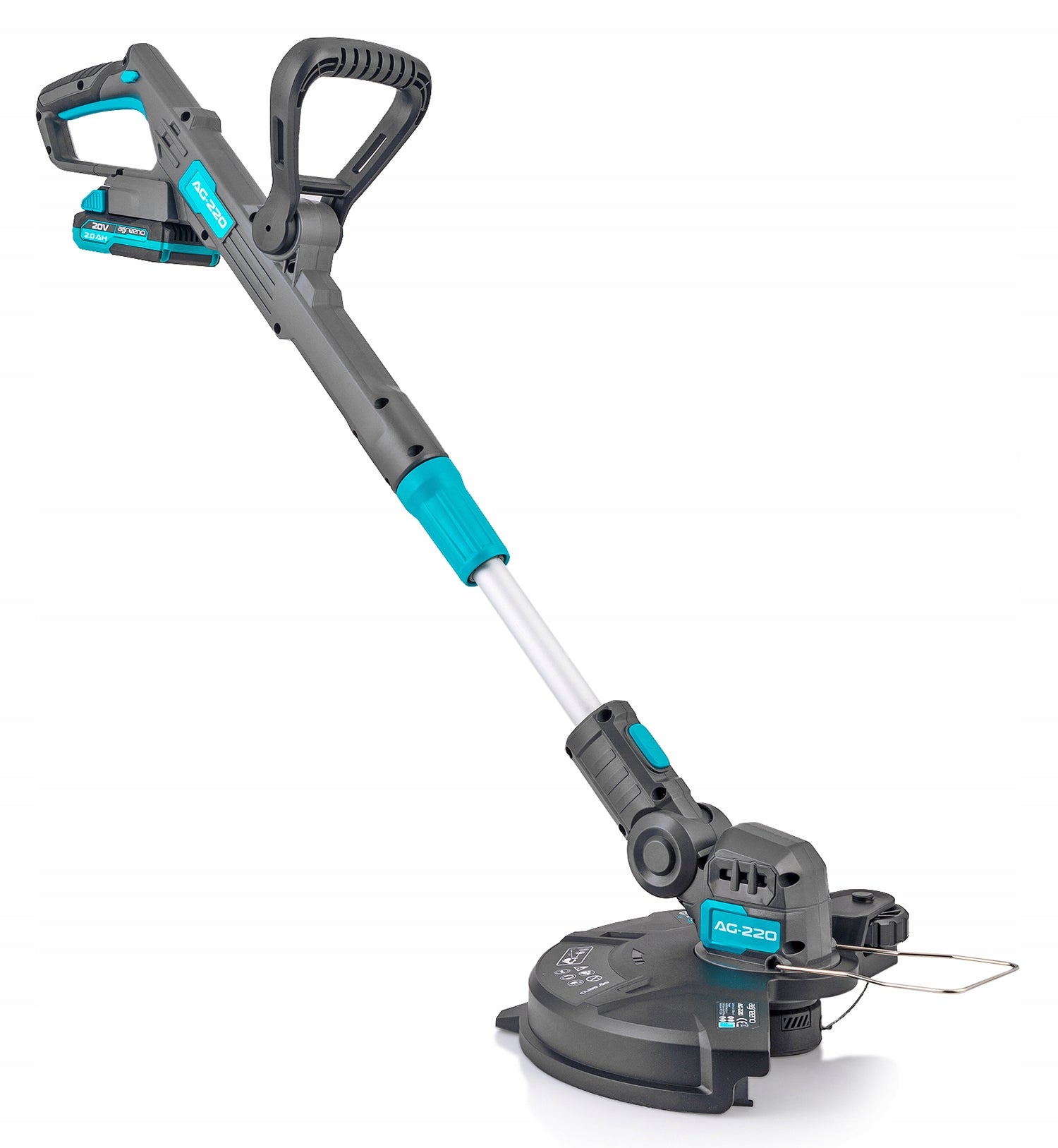 TRIMMER 30cm! cordless SCYTHE LINE GRASS TRIMMER 2Ah AG220 Manufacturer code AG220