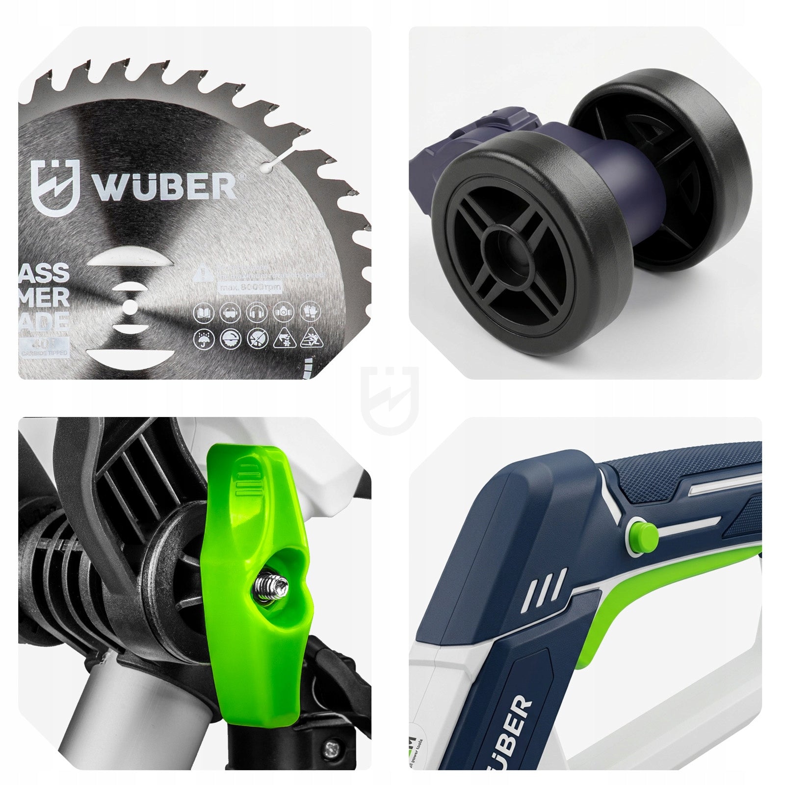TRIMMER CORDLESS SCYTHE POWERFUL BRUSH CUTTER ON THE WHEELS OF THE LINE KNIVES SET Kind scythe