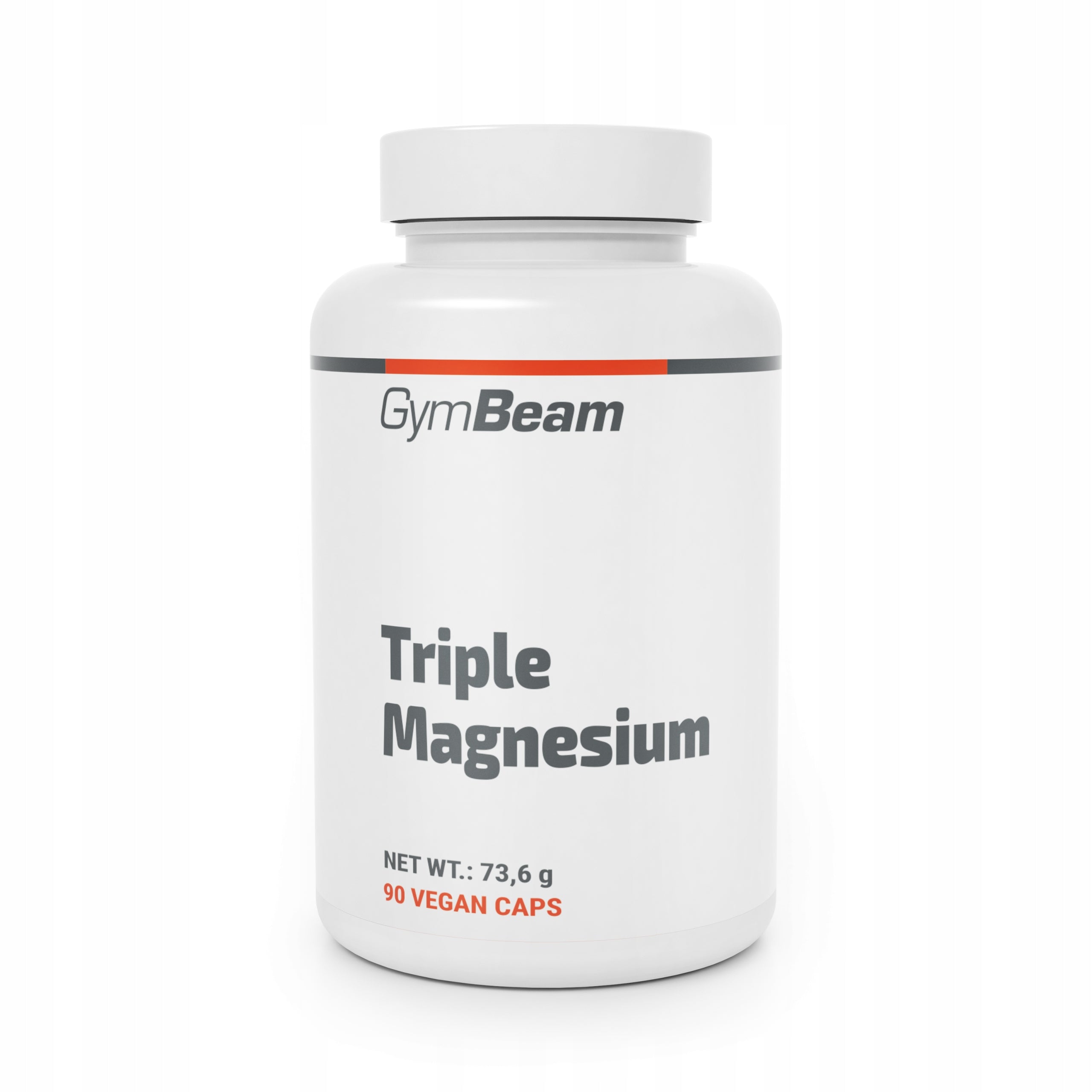 TRIPLE MAGNESIUM 375 MG WITH 3 FORMS IN CAPSULES FATIGUE GymBeam 90 kaps