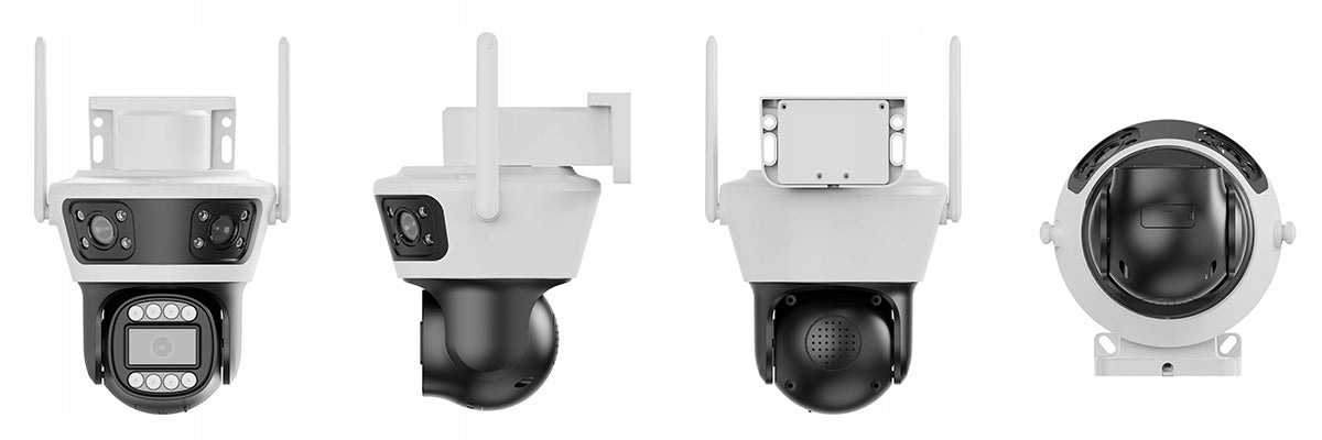 TRIPLE ROTATING CAMERA WIFI IP OUTDOOR CAMERA 3in1 QHD 2+2+2MP T-PV01 Manufacturer code TIEHANHAN T-PV01
