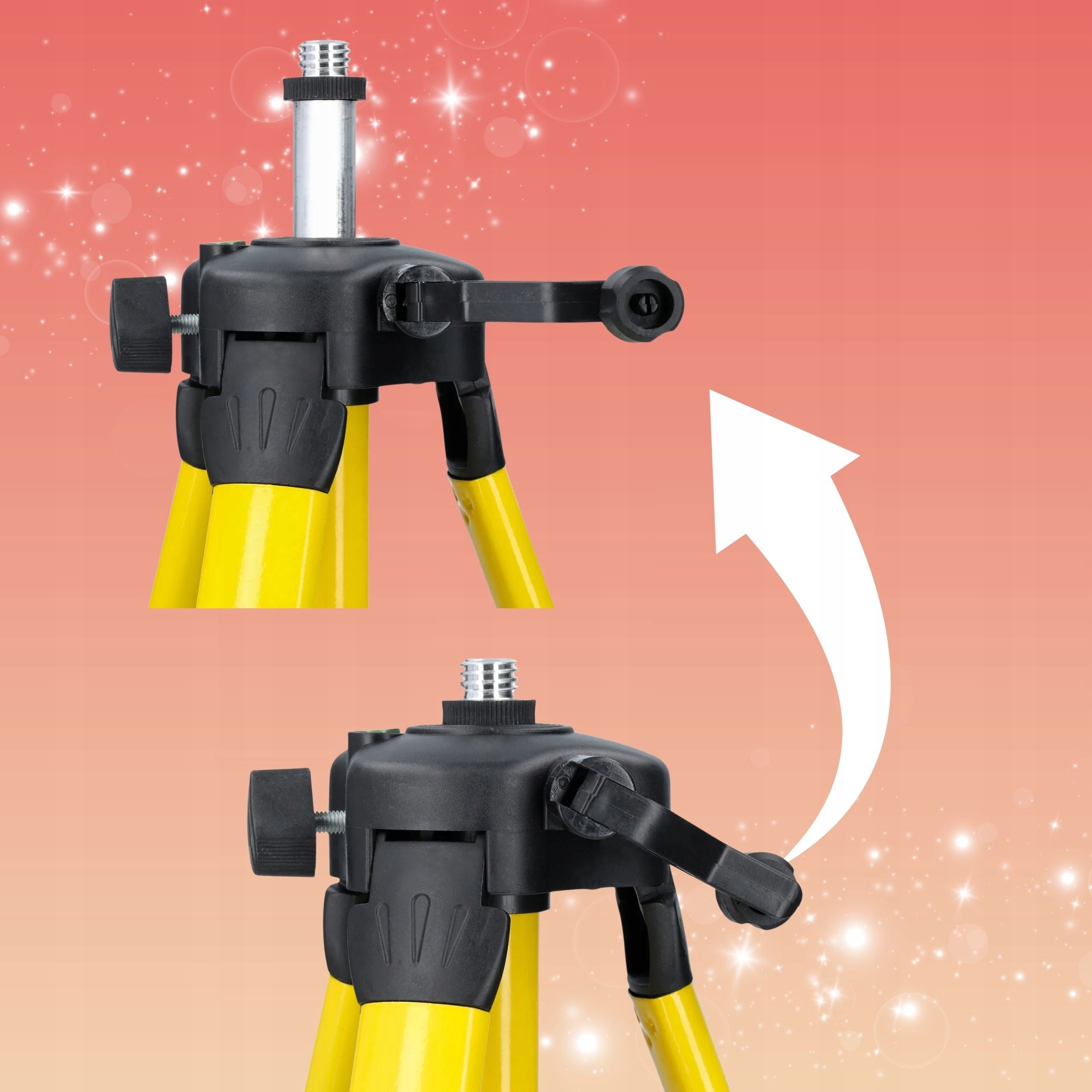 TRIPOD 120cm TRIPOD FOR LASER LEVEL FOR LASER Manufacturer code 5905943045451