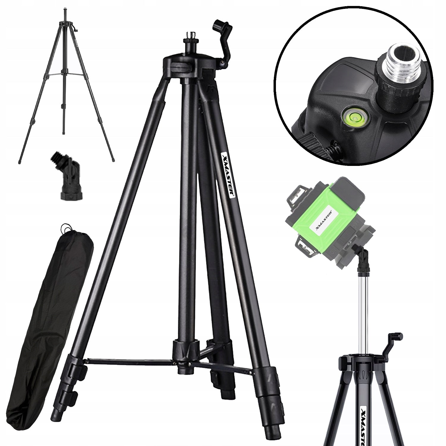 TRIPOD FOR CROSS LASER LEVEL TRIPOD LIBELLA+ADAPTER 160CM