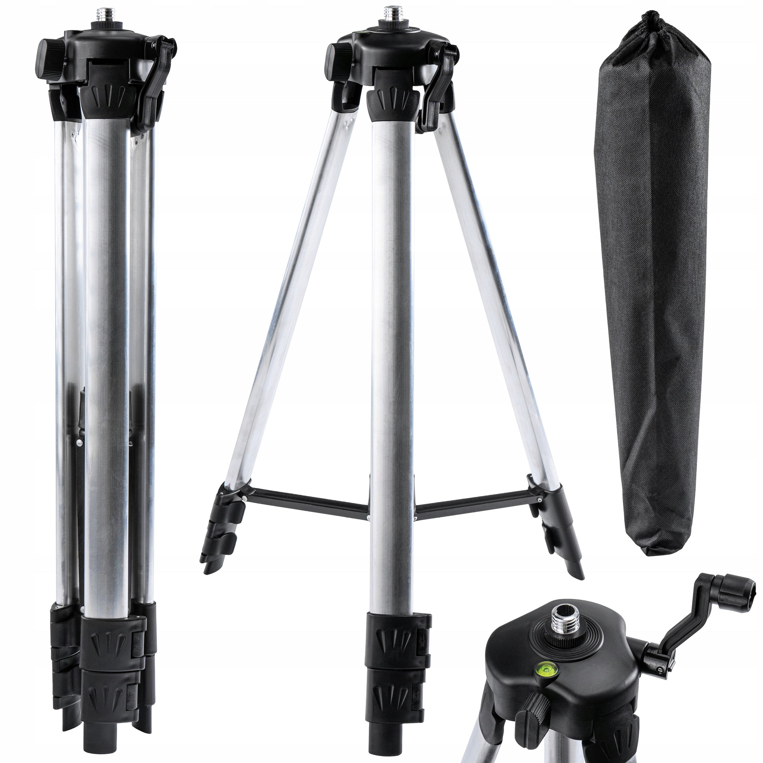 TRIPOD FOR LASER LEVEL TRIPOD FOR LASER TRIPOD 52-150CM THREAD 5/8"