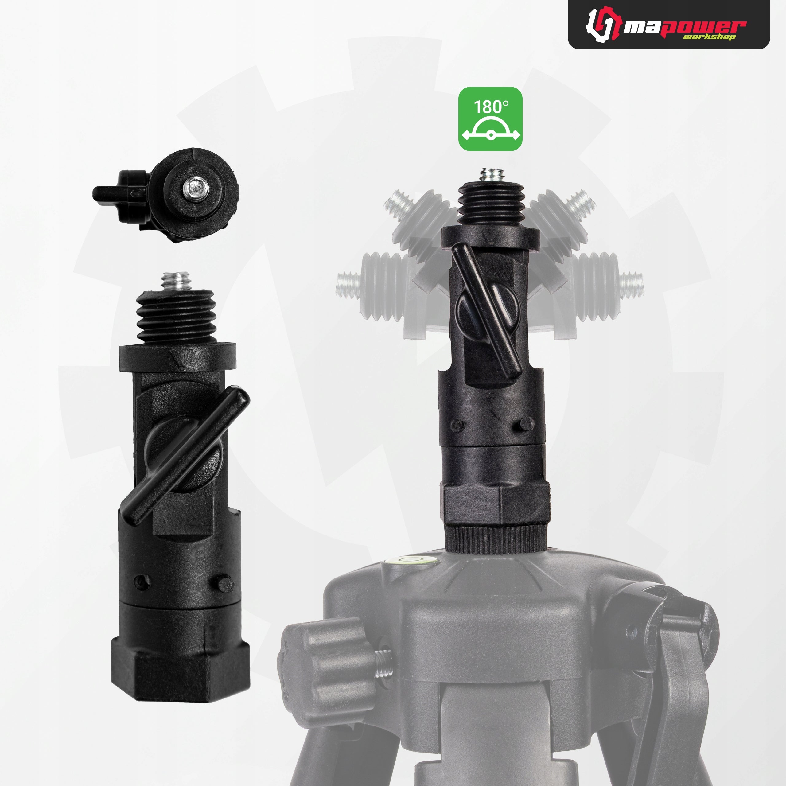 TRIPOD LASER LEVEL TRIPOD WITH LIBELLA THREAD 5/8" INCH 360 Brand MAPOWER