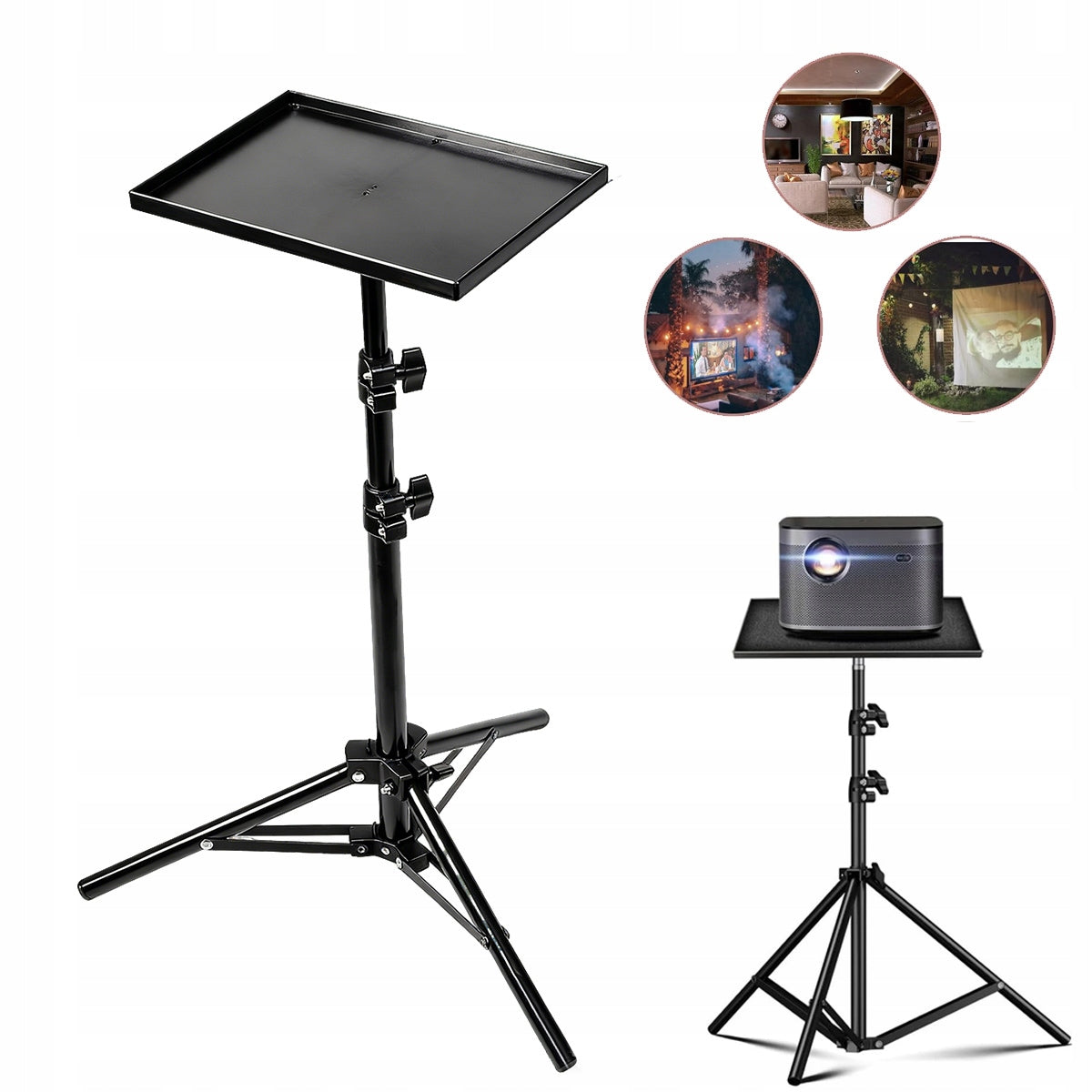 TRIPOD MOUNT for projector SHELF TRIPOD in:160cm 25x18cm