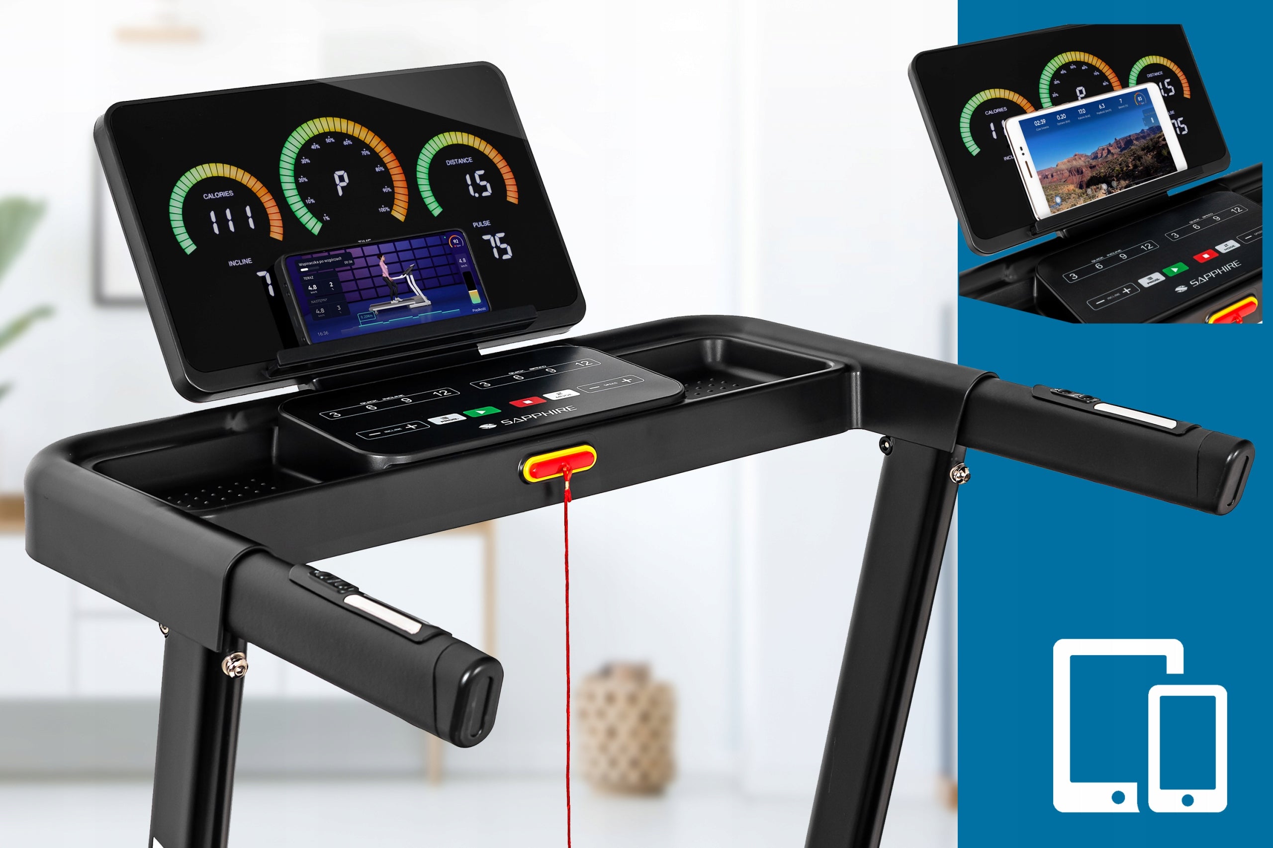 TRIVOR Home Electric TREADMILL Folding TRAINING 12KM CUSHIONING ANGLE Kind electric