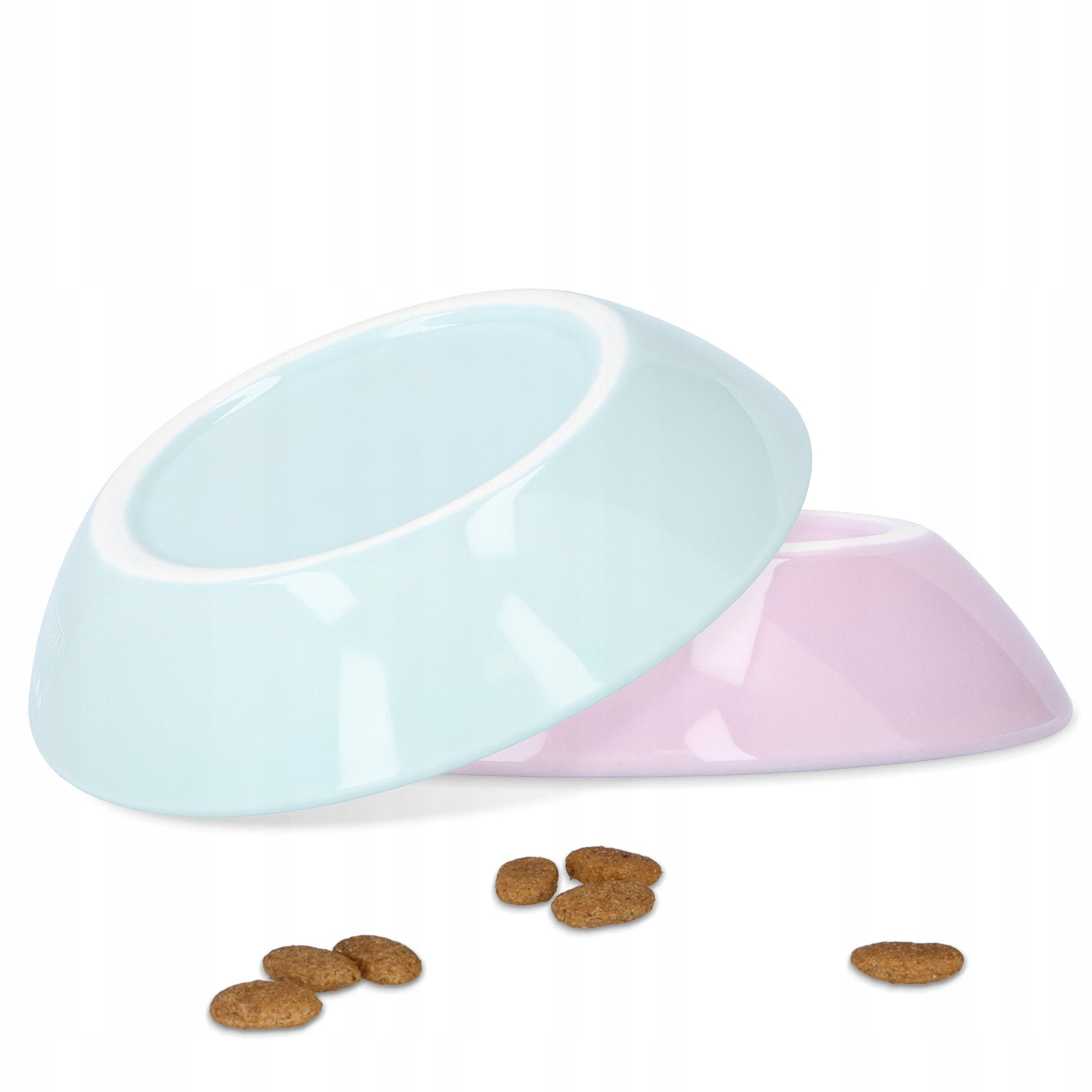 TRIXIE Junior Ceramic bowl for cat water food persa low plate 0,2 L Color beige