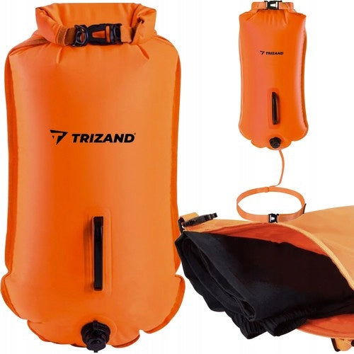 TRIZAND INFLATABLE BUOY 2in1 FOR SWIMMING 74x42