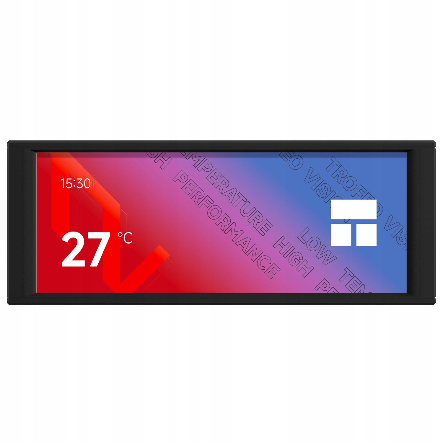 TROFEO Vision Black 1280 x 480 6.86 inch LCD Display Brand Thermalright
