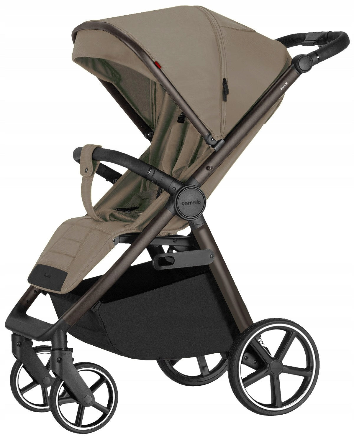 TROLLEY CARRELLO BRAVO SL 2026 DELUXE DESERT BEIGE UP TO 22 KG + ACCESSORIES