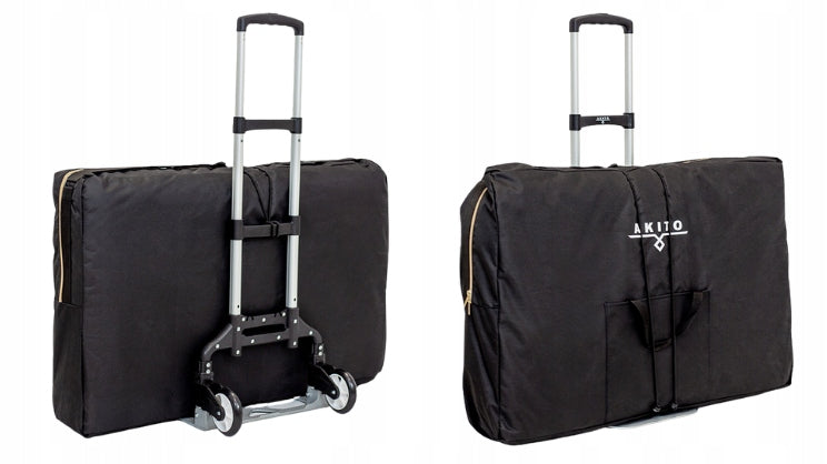 TROLLEY FOR TRANSPORTING MASSAGE TABLES FOLDING ALUMINUM SOLID AKITO Brand no brand