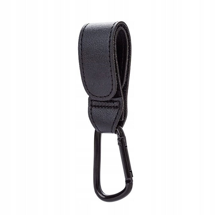 TROLLEY HOOK HOLDER FOR UNIVERSAL BAG VELCRO BLACK