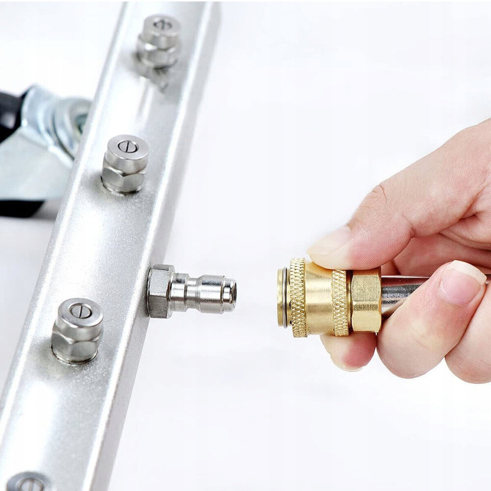 TROLLEY WASHER FOR CLEANING CHASSIS PRESSURE WASHING CAR CHASSIS Operating pressure 0 bar