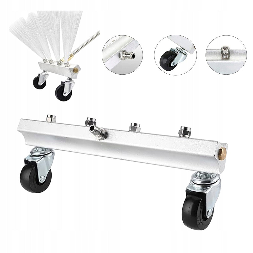 TROLLEY WASHER FOR CLEANING CHASSIS PRESSURE WASHING CAR CHASSIS