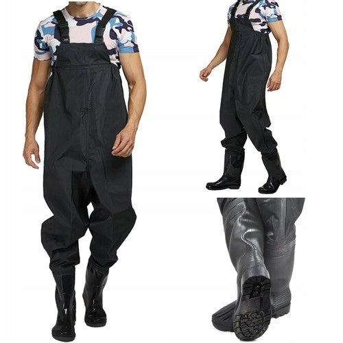 TROUSERS FISHING WADERS HARNESS HOKKAIDO WATERPROOF PANTS SIZE 44 Manufacturer code BNTRADE_WODERY